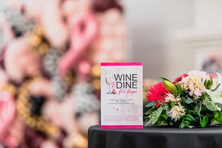 Wine & Dine for Hope 2023 Event Photos Hope Chest for Breast Cancer