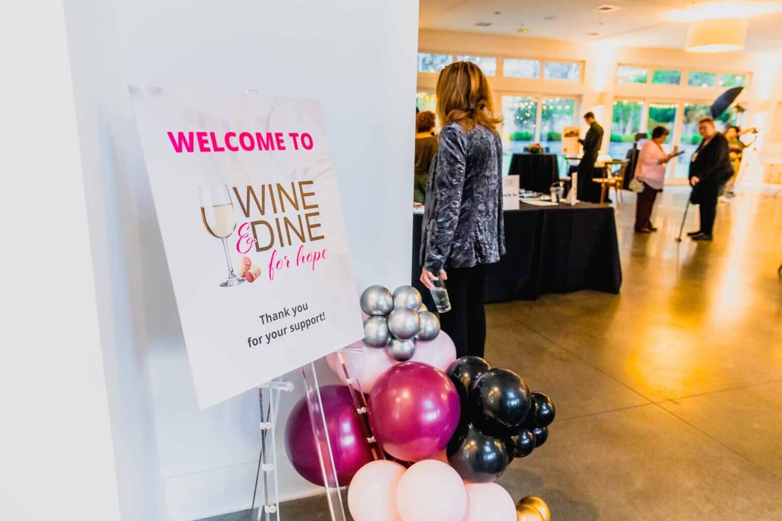 Wine & Dine for Hope 2023 Event Photos Hope Chest for Breast Cancer